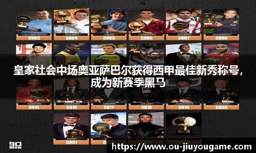 皇家社会中场奥亚萨巴尔获得西甲最佳新秀称号,成为新赛季黑马